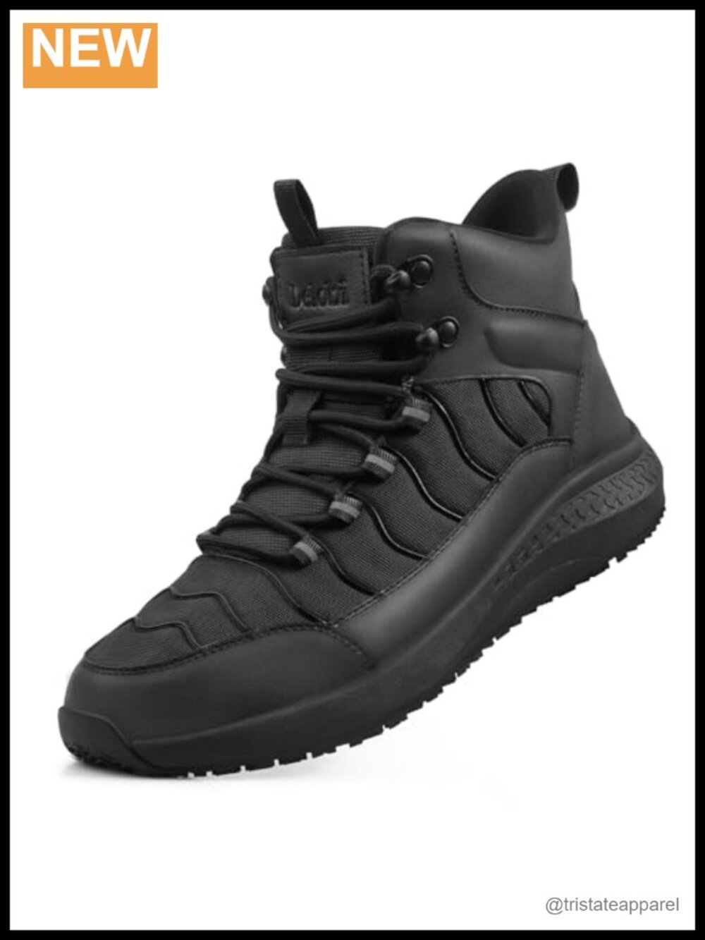 Men's Non Slip Waterproof Work Boots Oxford Fabric Slip Resistant